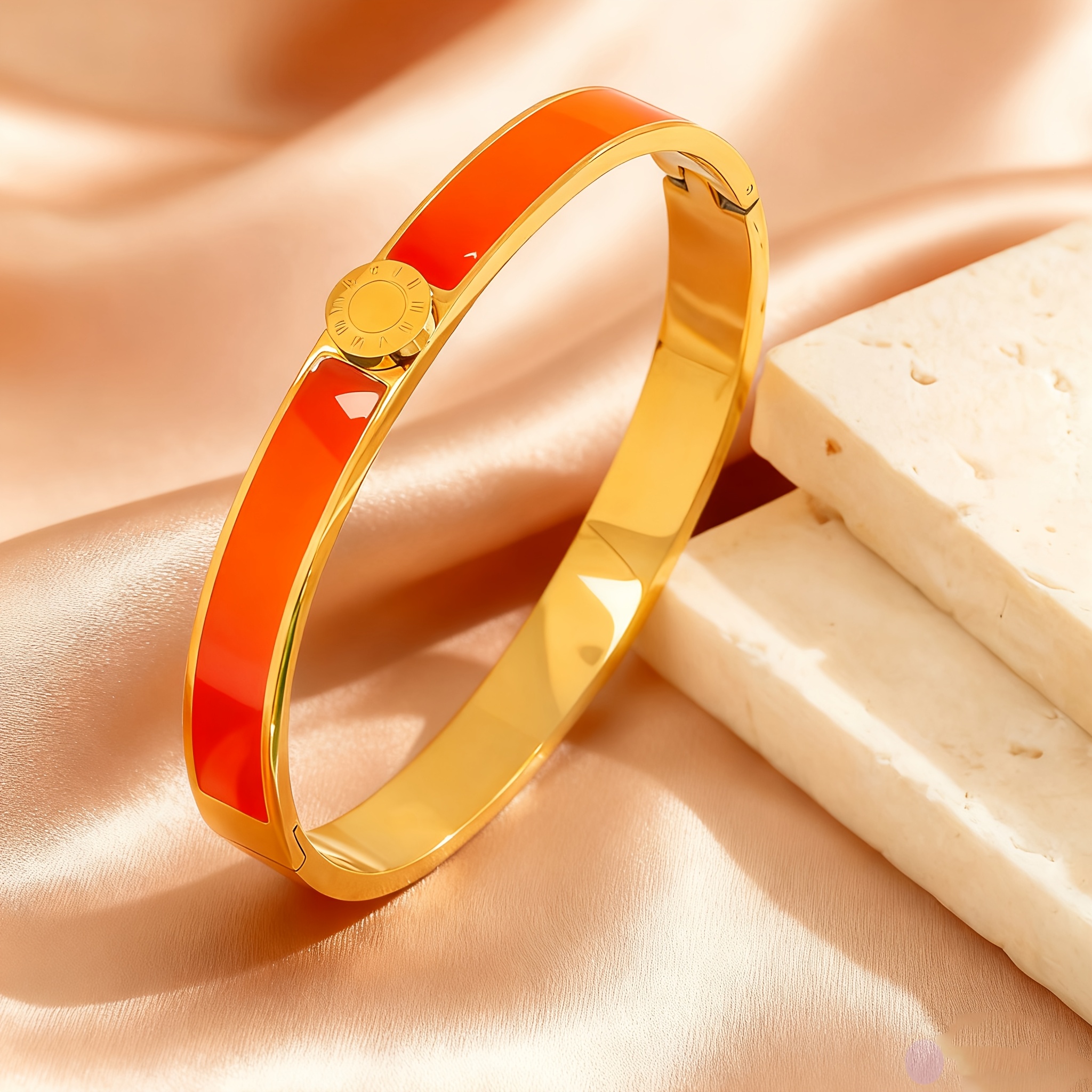High-End Elegant Roman Numeral Dial Bracelet, Versatile Fashion Accessory